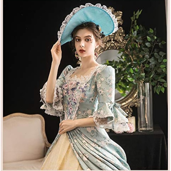 18th century Victorian dress - masquerade ball gown - Picture 5 of 6